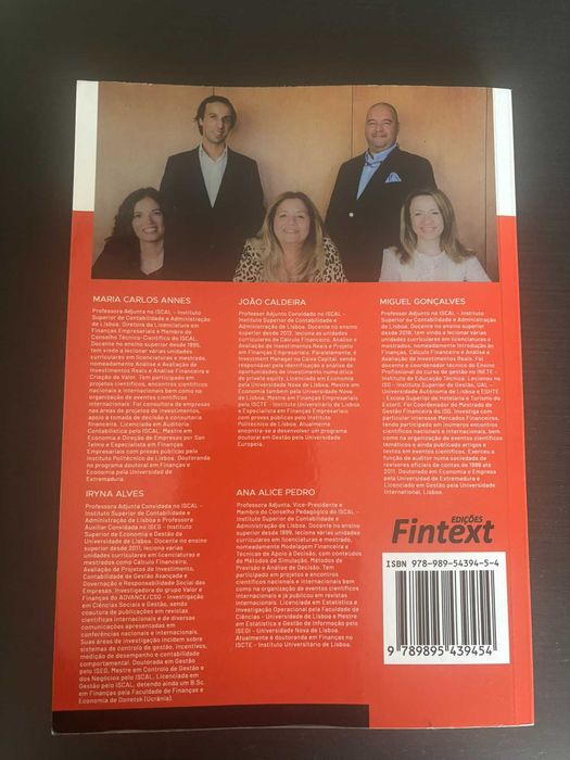 Finanças Empresariais - Análise e Avaliação de Investimentos