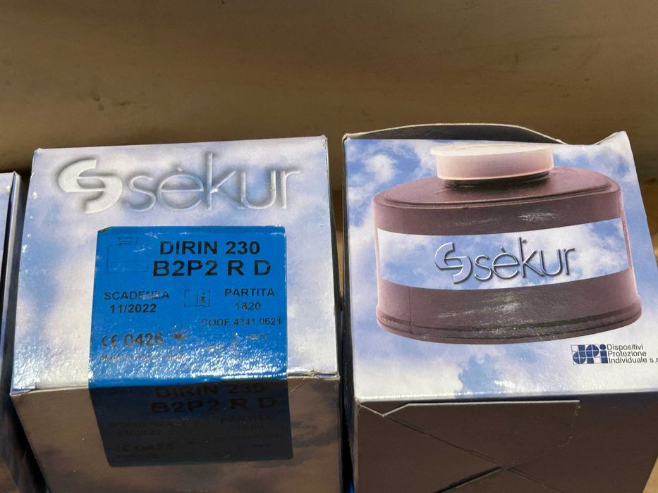 Filtr SEKUR Dirin 230 B2P2 R D - 7 sztuk - Nowe !