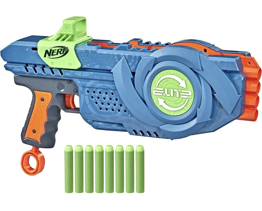 NERF Elite 2.0 Flipshots Flip-8 Blaster Нерф оригінал