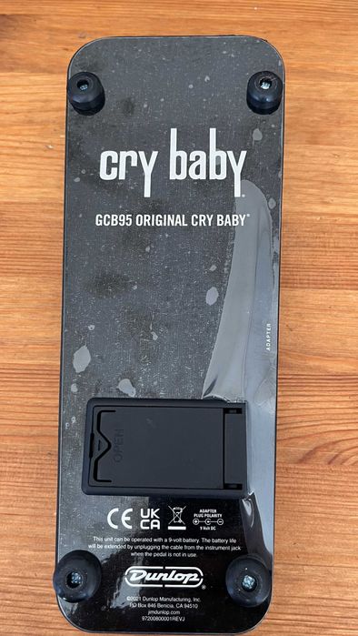 Pedal de Guitarra - Cry Baby GCB95