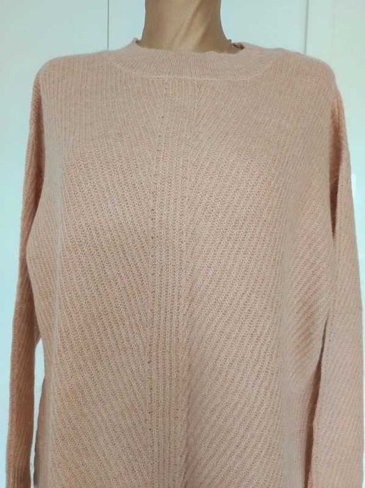- Tu - Sweter alpaca i wełna r. 14
