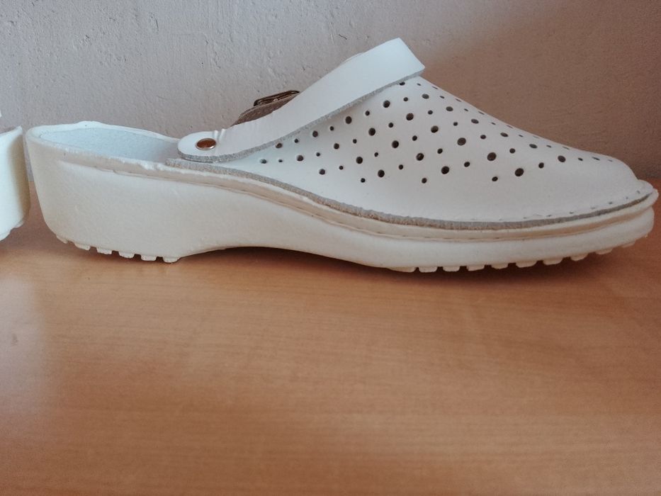 Skórzane buty zdrowotne 2w1 rozmiar 39. Nowe.