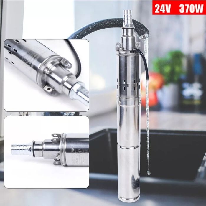 Solar -Bomba de Água 12 volts 180 watts ,24volts,370 watts,48 volts