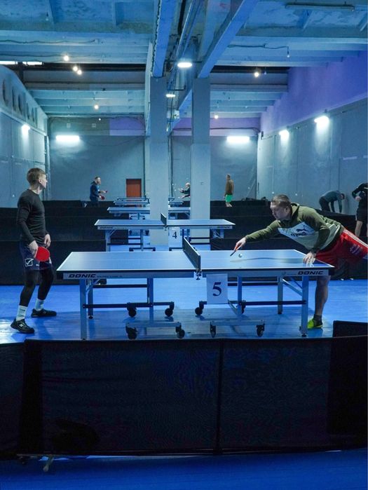 Тренування з настільного теннісу