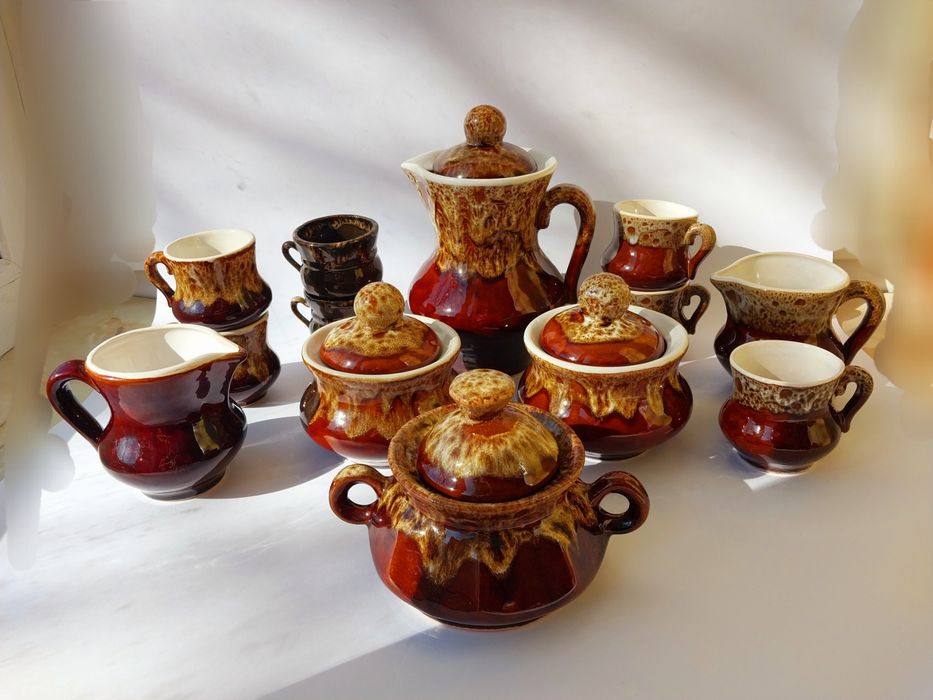 Глина кераміка українських виробників медові відтінки майолика Славянс