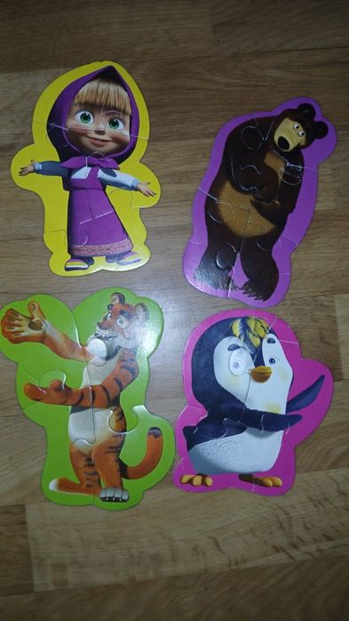 М'які пазли для дітей