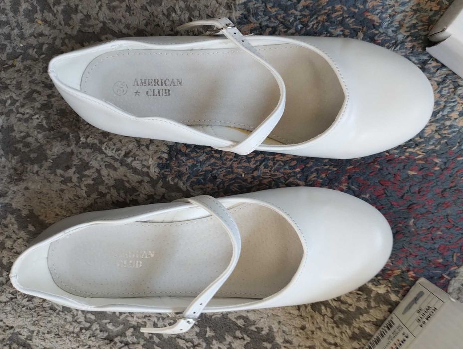 buty białe na komunię, wesele itp. rozmiar 36