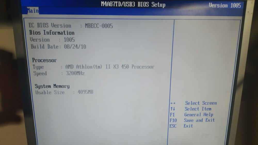 Материнська плата, процесор, оперативна пам'ять