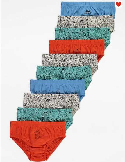 Трусики хлопчик George, хлопковые трусы мальчик Джордж,упаковка трусов