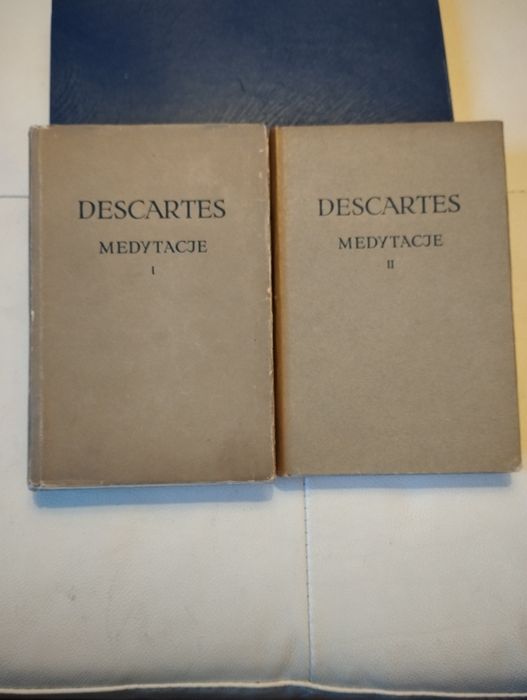 Descartes Medytacje, dwa tomy