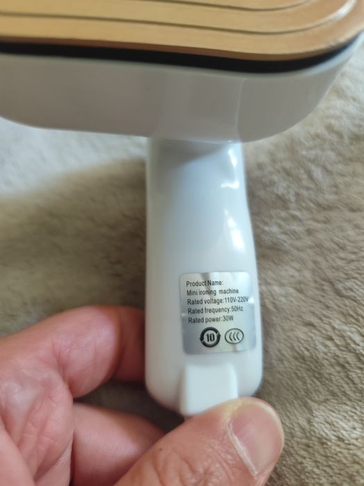 NOWE miniparowe żelazko do prasowania