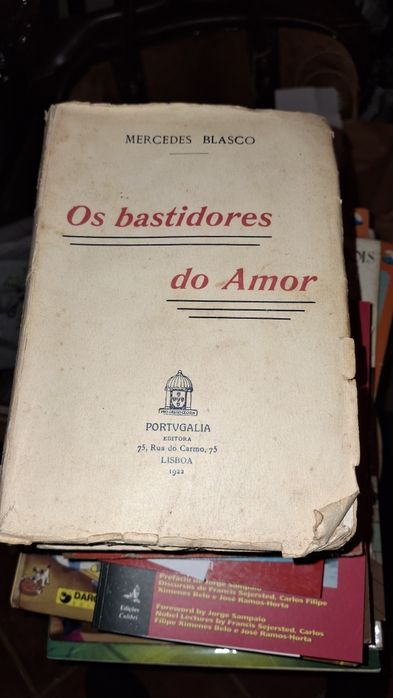 Mercedes Blasco os bastidores do amor 1922 raro