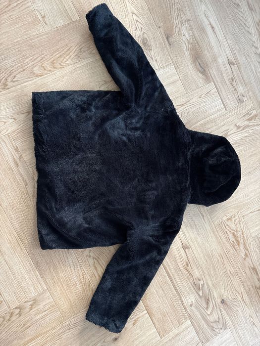 Sztuczne futerko kurtka czarna 42