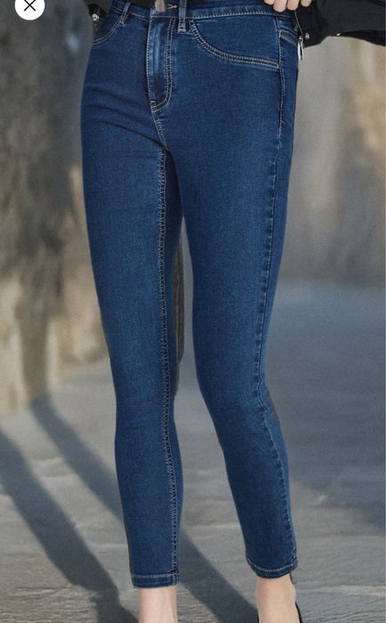 Jeansy skinny 42