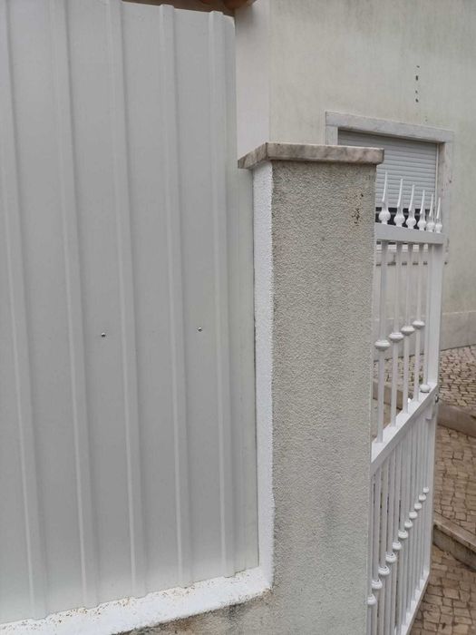 Vedações, telheiros