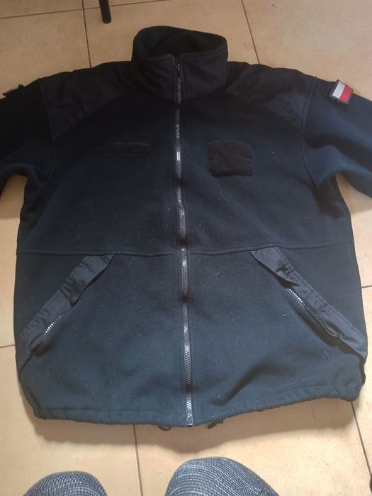 czarny polar harcerski M/L