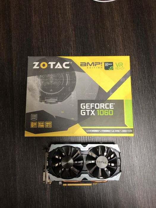 Zotac GTX 1060 6GB AMP!