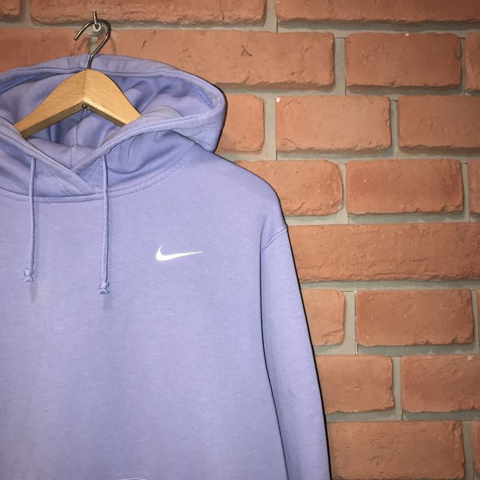 bluza Nike liliowa fioletowa Wrzosowa z kapturem hoodie Logo