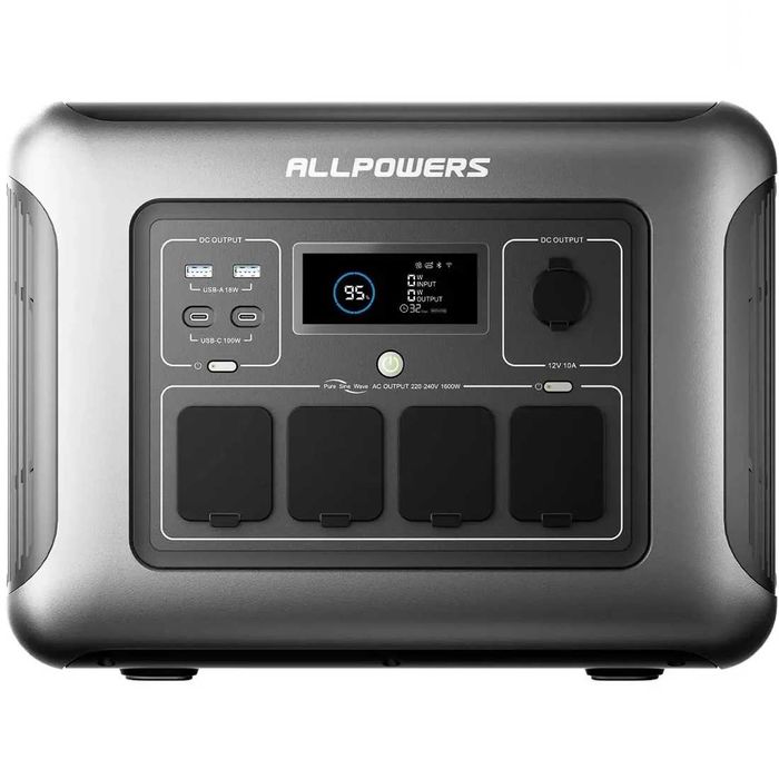 Портативна зарядна станція AllPowers R1500 Lite 1600Вт LiFePO4