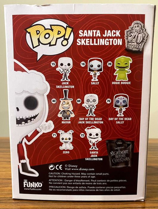 Funko Pop Santa Jack Skellington (72)