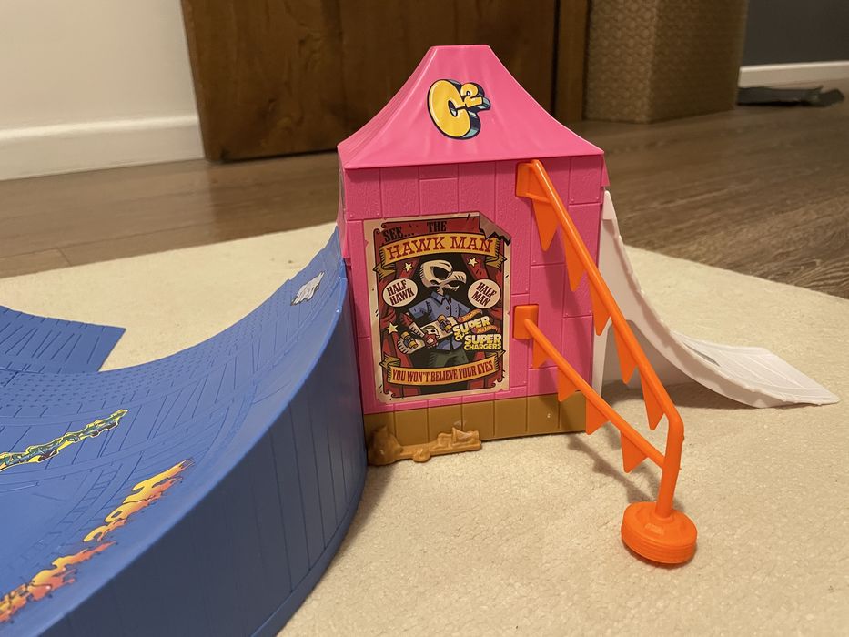 Fingerboard Rampa, skatepark Hot Wheels.