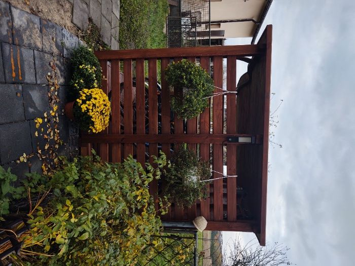 Drewutnia ogrodowa 3,14 x 2m, wiata na drewno opałowe, wiata na rowery