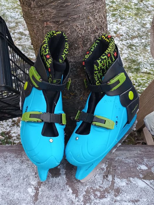 Łyżwy 37 38 dziecięce 39 40 regulowane martens gotowe do jazdy