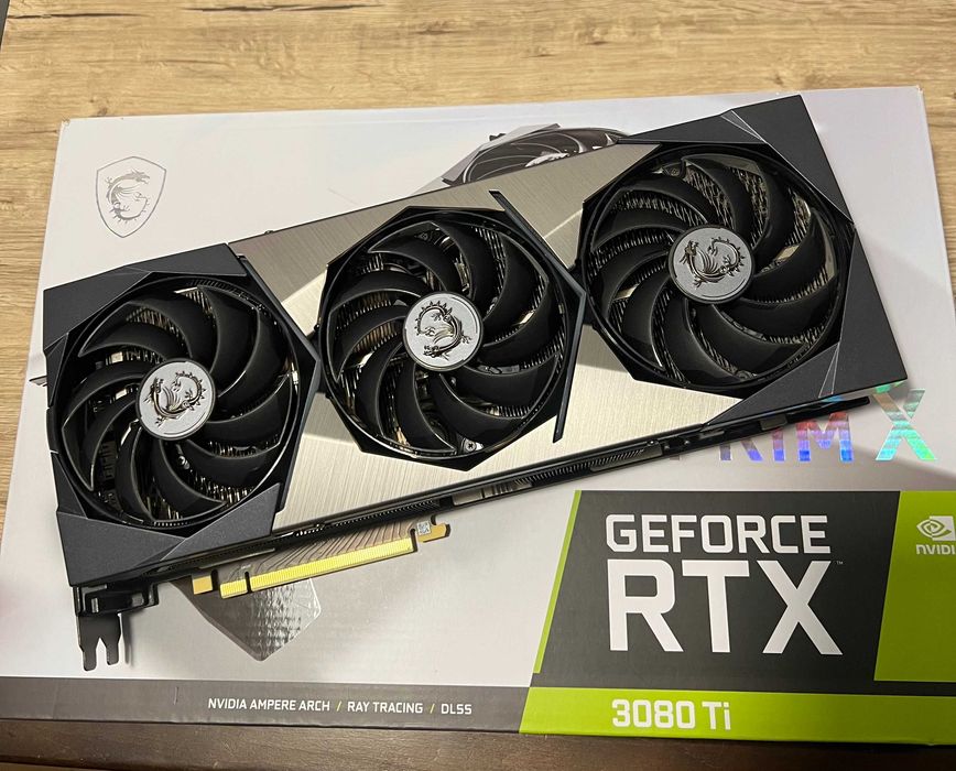 MSI GeForce RTX 3080 Ti SUPRIM X 12GB — топова версія