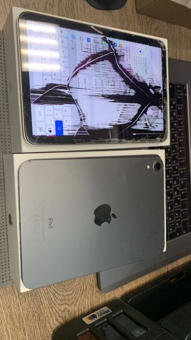 iPad Mini 6 Wi-Fi 64GB + дитячий планшет — ремонт/запчастини