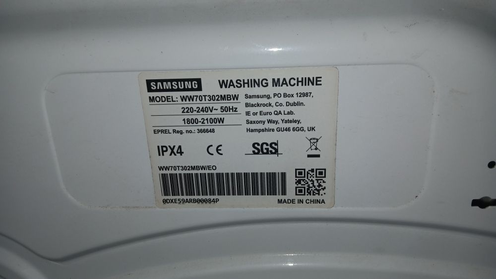Pralka Samsung 7kg