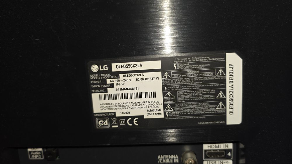 Telewizor LG OLED 55 cali