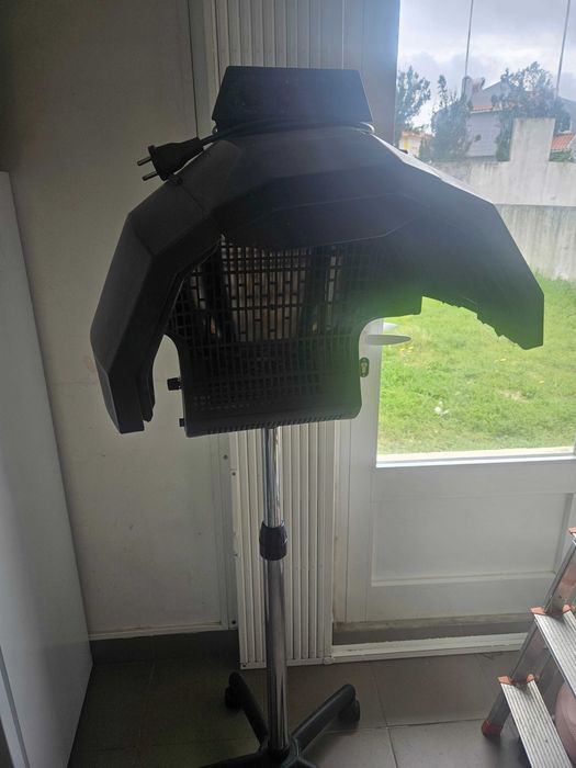 Climazon profissional de cabeleireiro com base de rodas