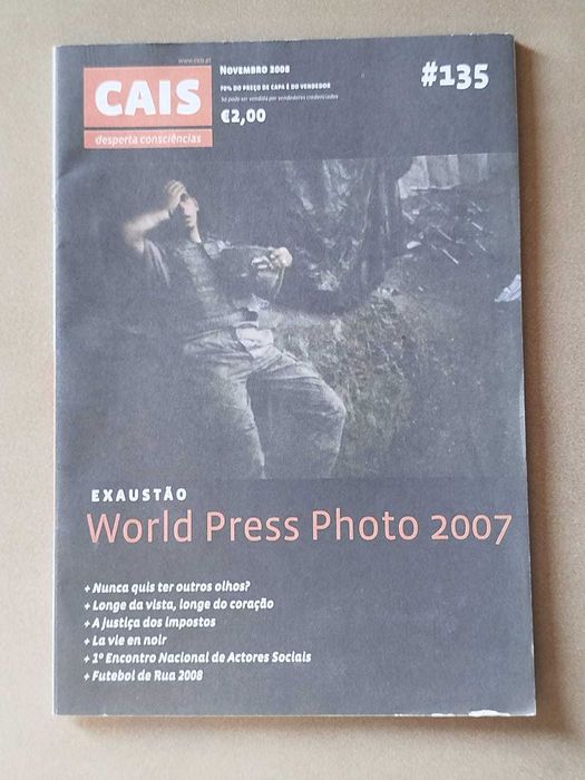 Revista antiga Cais numero 135 Novembro de 2008