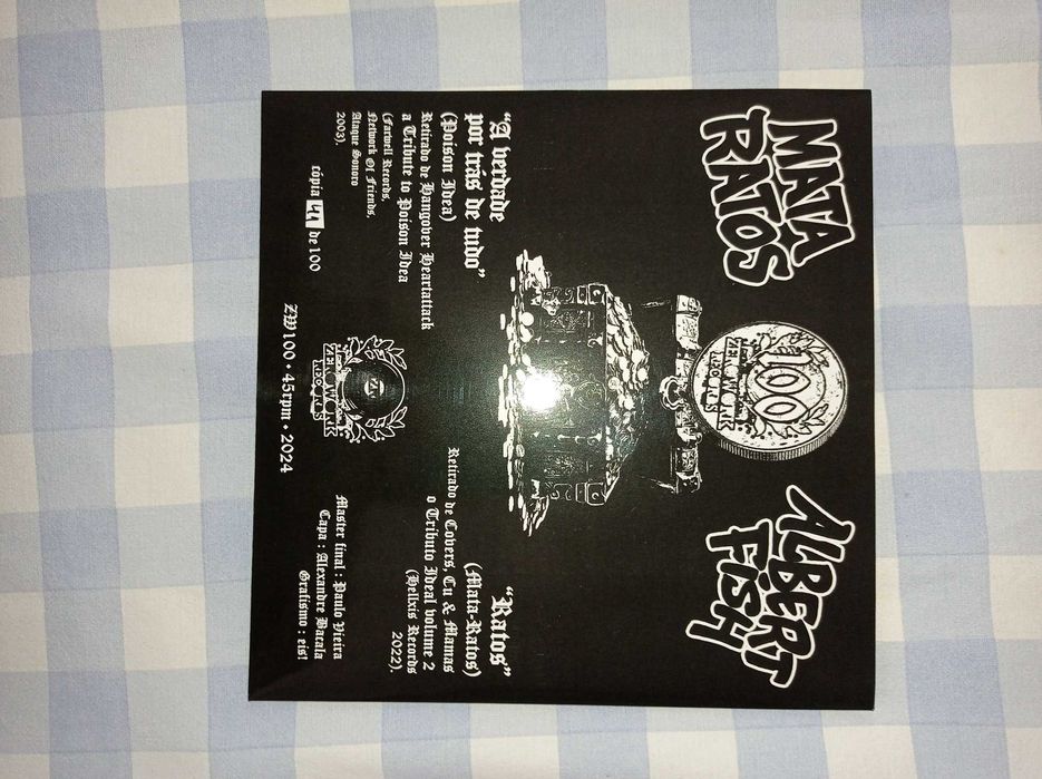 Split Albert Fish / Mata-Ratos 7" (Novo)