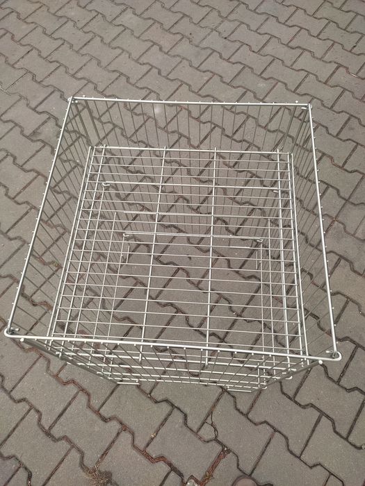 Kosz metalowy składany