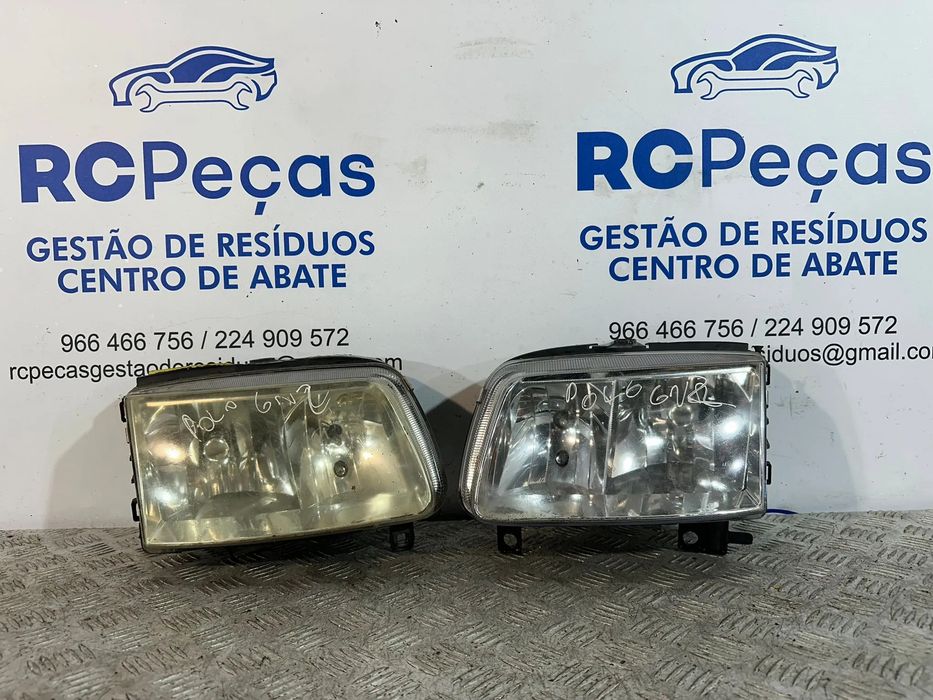 Otica Oticas Farol Direita Esquerda VW Polo 6N2 Original