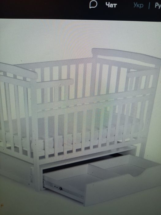 Детская кровать с ящиком