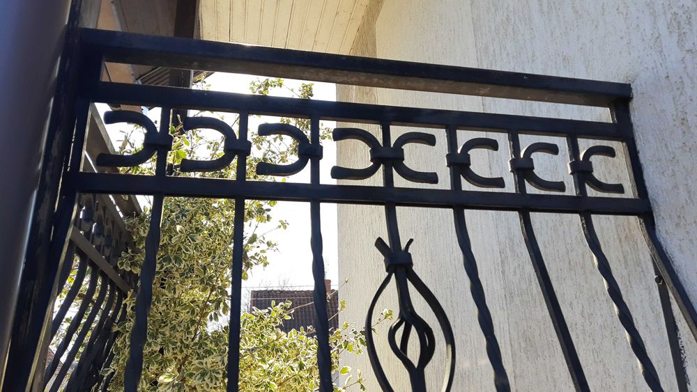 Balustrada poręcz na schody solidna