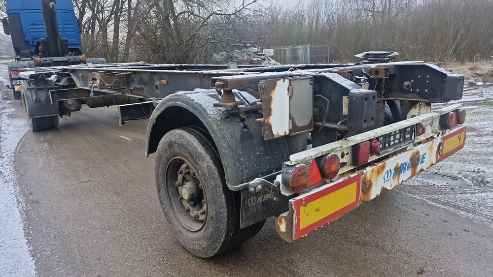 Przyczepa KRONE BDF 2011 mega 19,5 Koła tarcza poduszka morski laweta