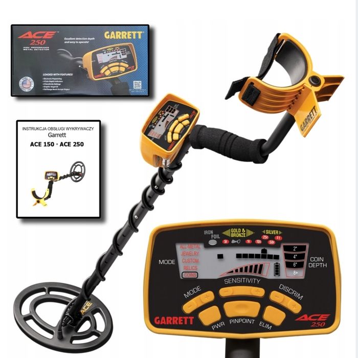 Металошукач GARRETT ACE 150,200і,250,300і,400і, EURO ACE 350/Офіційні