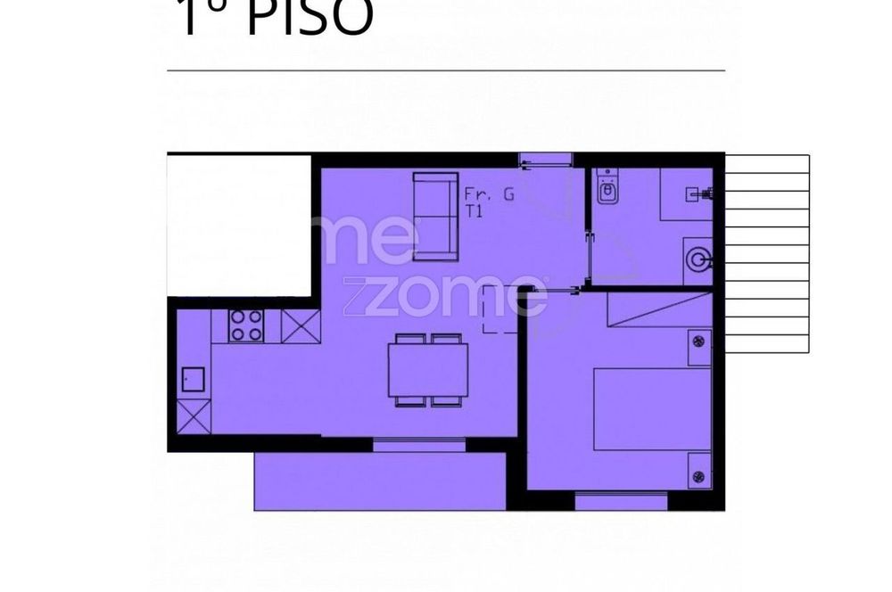 Apartamento T1 Sub-Resende, Paredes de Coura, Viana do Castelo