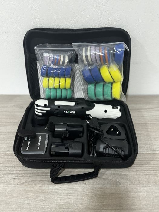Полировальная машинка Clover Nano Ibrid 12v mini rupes акумуляторна