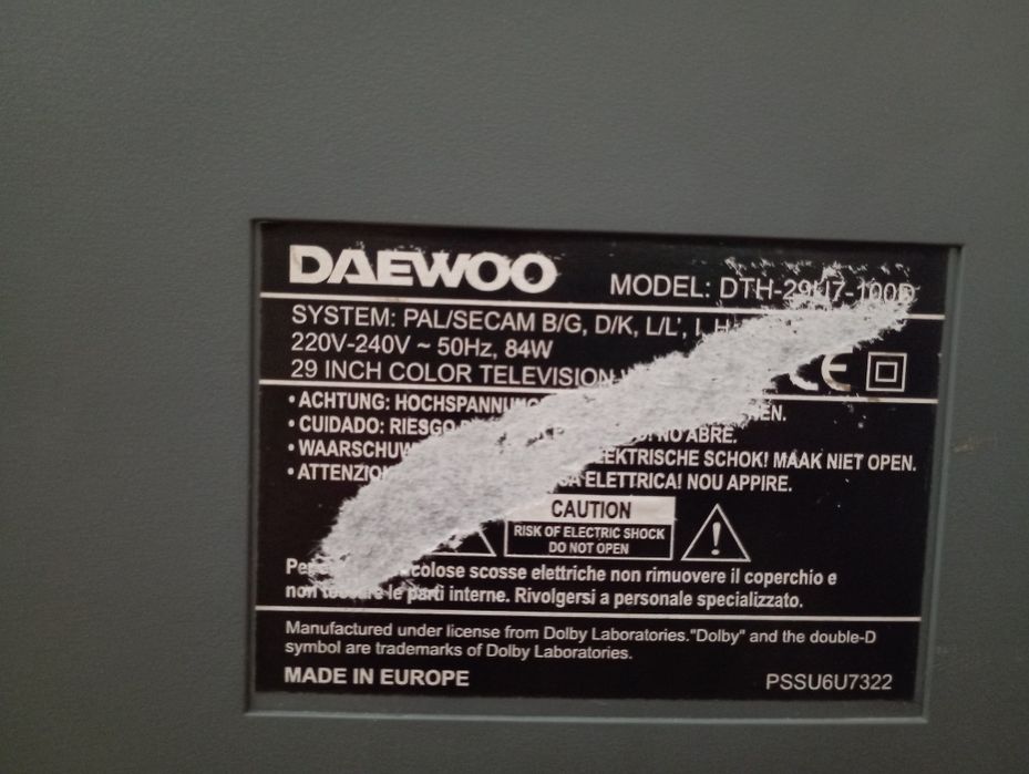 Телевізор Daewoo
