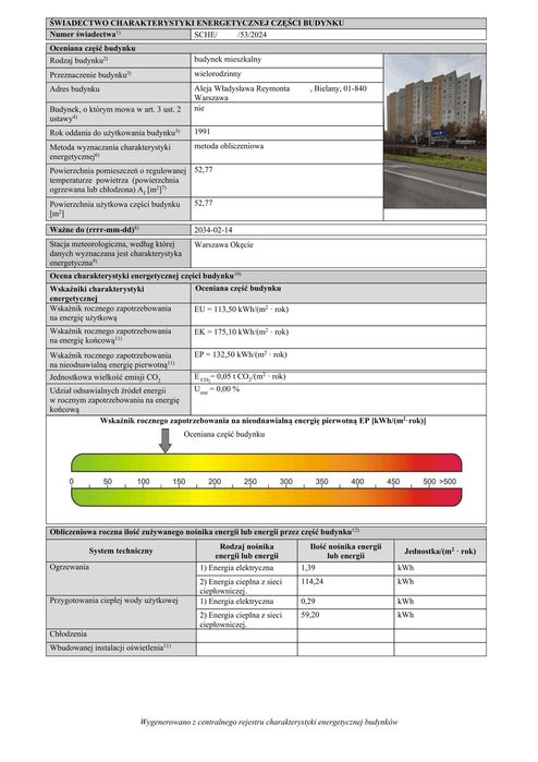 Błonie Świadectwa charakterystyki lokalu od 100zł domu od 200zł
