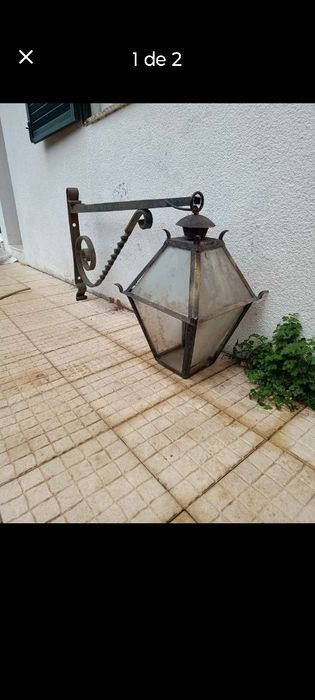 Vendo vários candeeiros exteriores