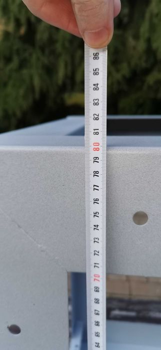 Boks (klatka, wędzarnia) ramiak metalowy malowany proszkowo