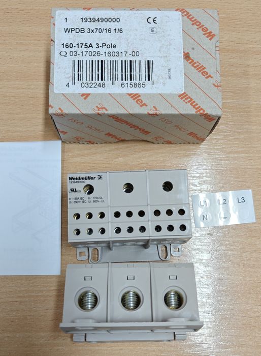 Пускатель в корпусе 95А, пускач в оболонці