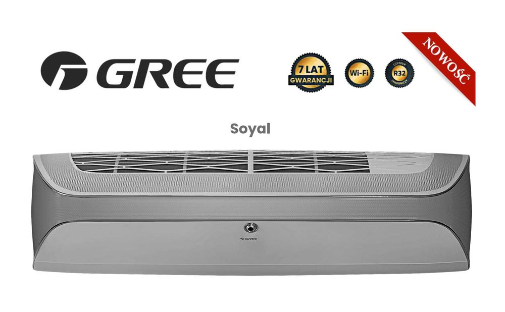 Klimatyzacja Gree Soyal GWH12AKC 3,5 kW do 60m2