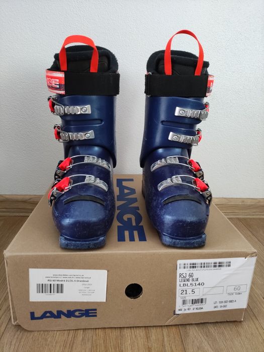 Lange RSJ 60 21.5 buty narciarskie dziecięce Legend Blue