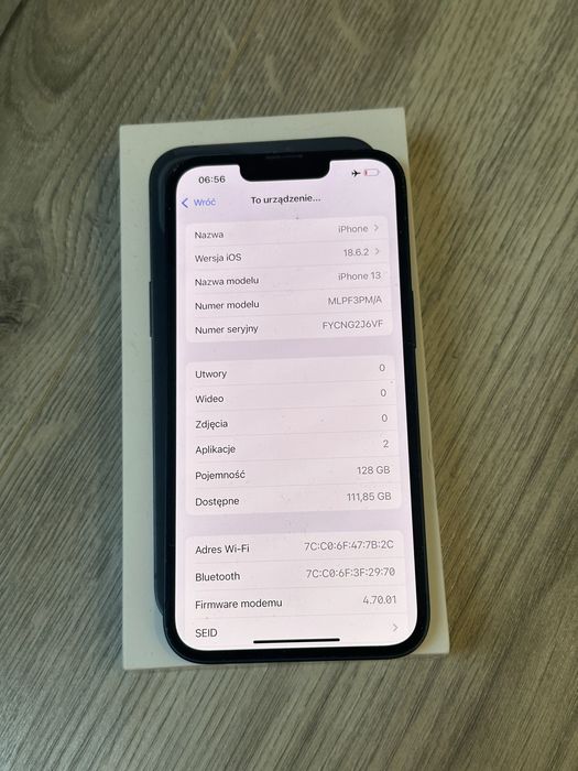 iPhone 13 87% kondycji